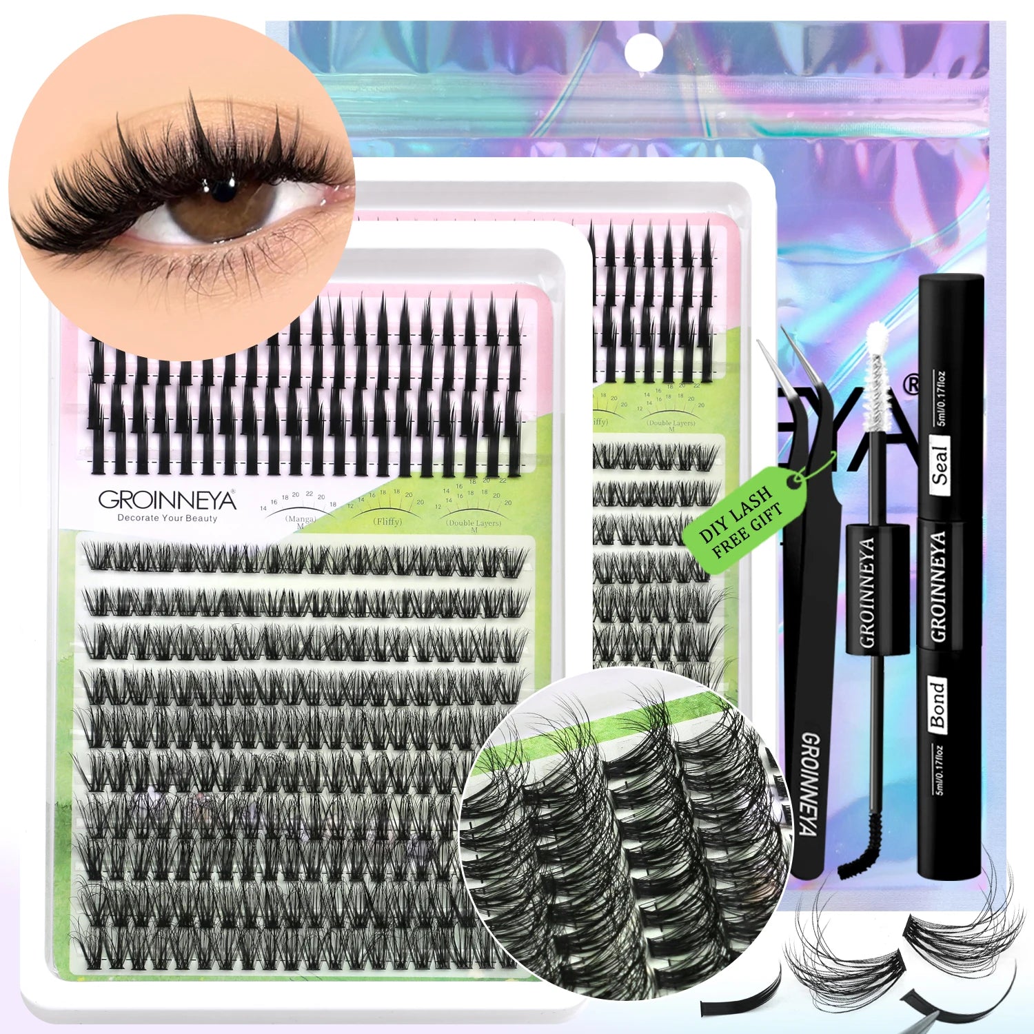 Manga Lash Cluster Kit
