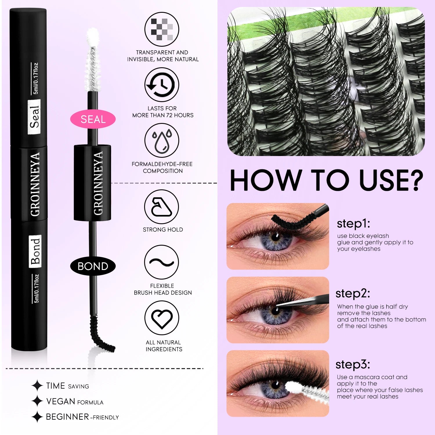 Manga Lash Cluster Kit