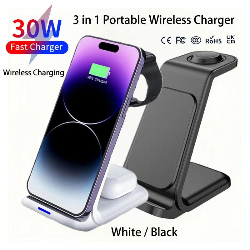 NightStand Pro Luxury Wireless Charger Dock