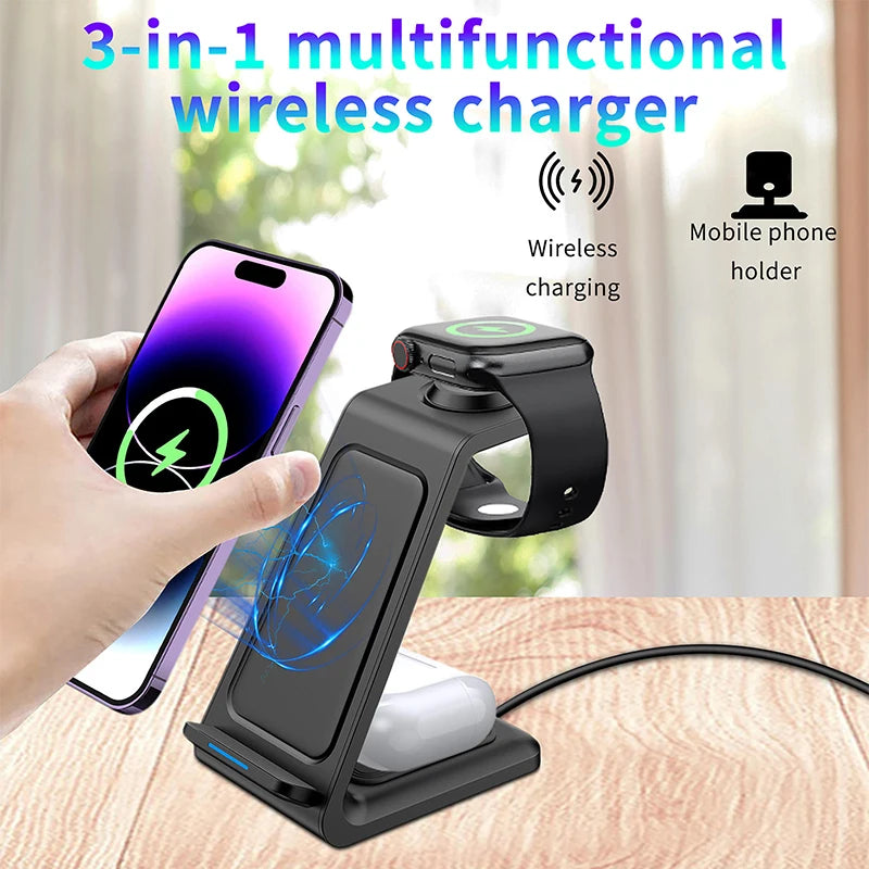 NightStand Pro Luxury Wireless Charger Dock