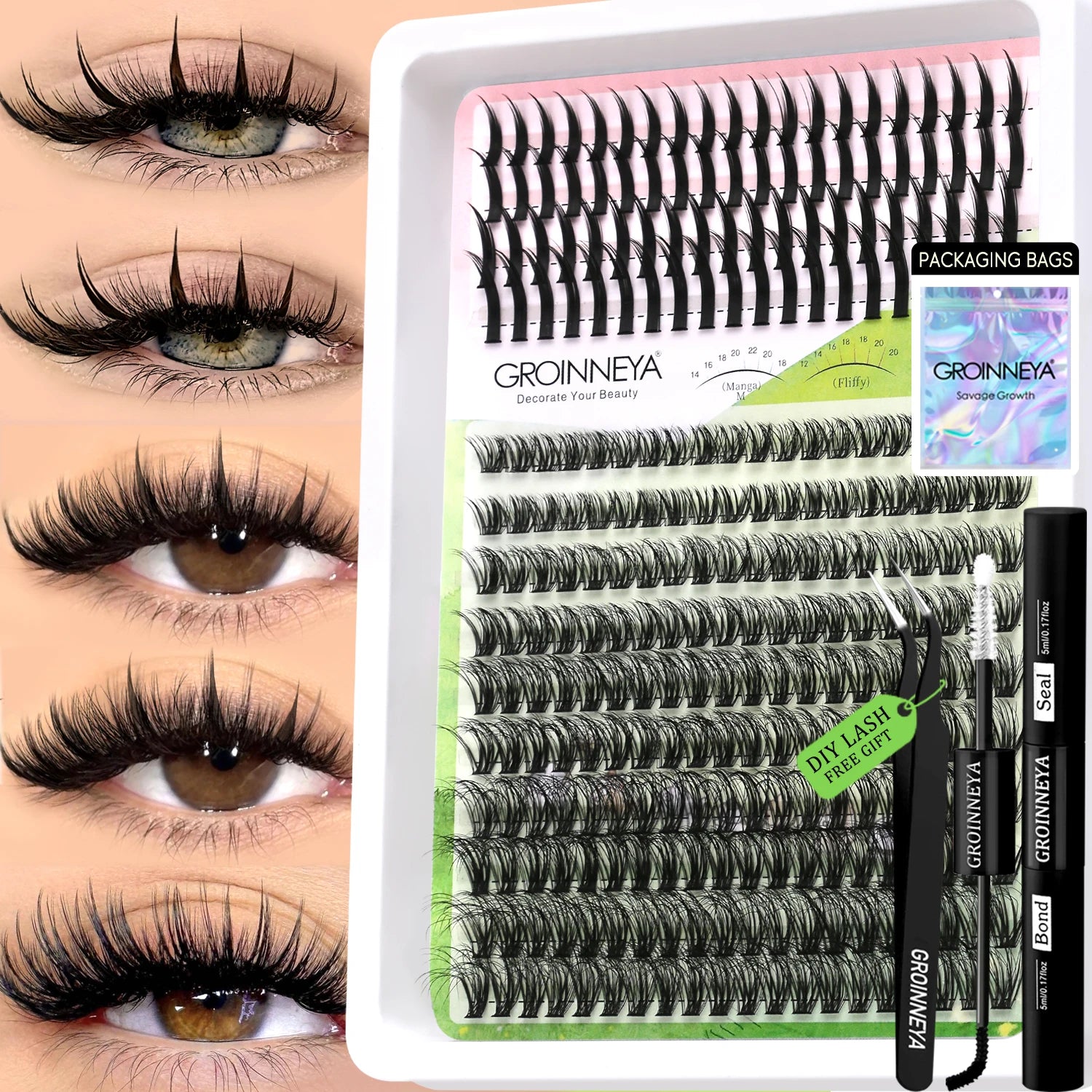 Manga Lash Cluster Kit
